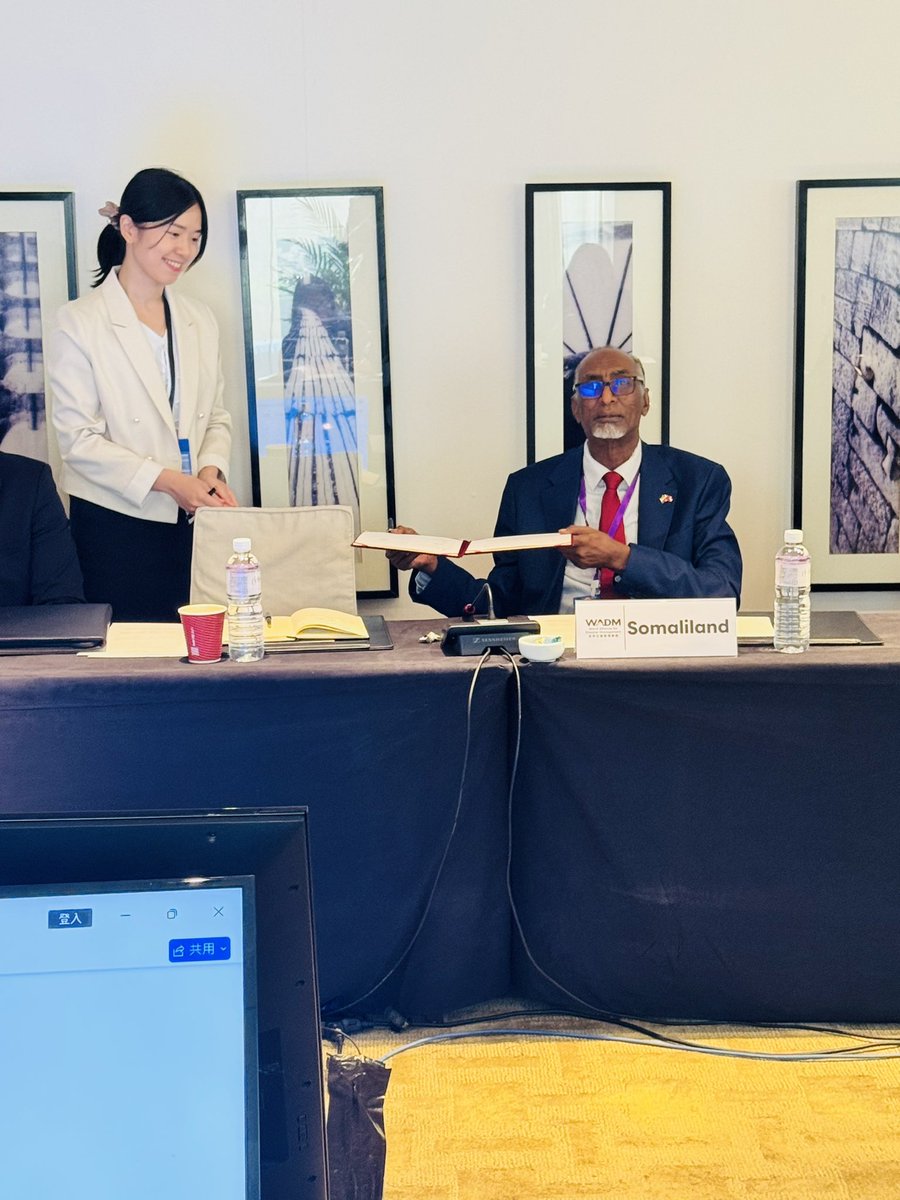 somalilandmfa's tweet photo. The Republic of Somaliland proudly joins the World Alliance for Disaster Management (WADM) as a founding member, marking a significant milestone in Somaliland’s international multilateral engagement. https://t.co/zBu3Tcgvaw
