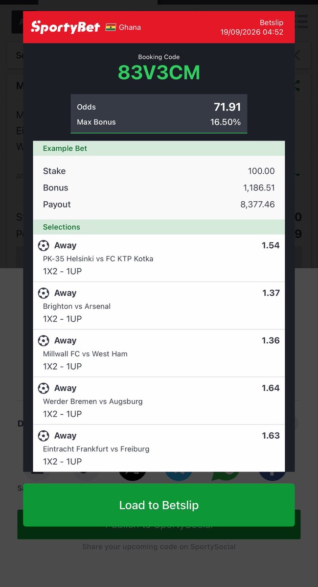 HeistBet's tweet photo. 1up on sportybet https://t.co/L9SmcoFgWj