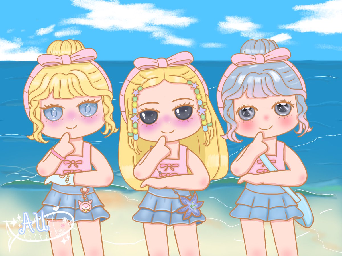 auuminnie's tweet photo. Don’t worry beach happy!! 😋🏖️
#heartopia #art #auart_ https://t.co/qWq0026DjE