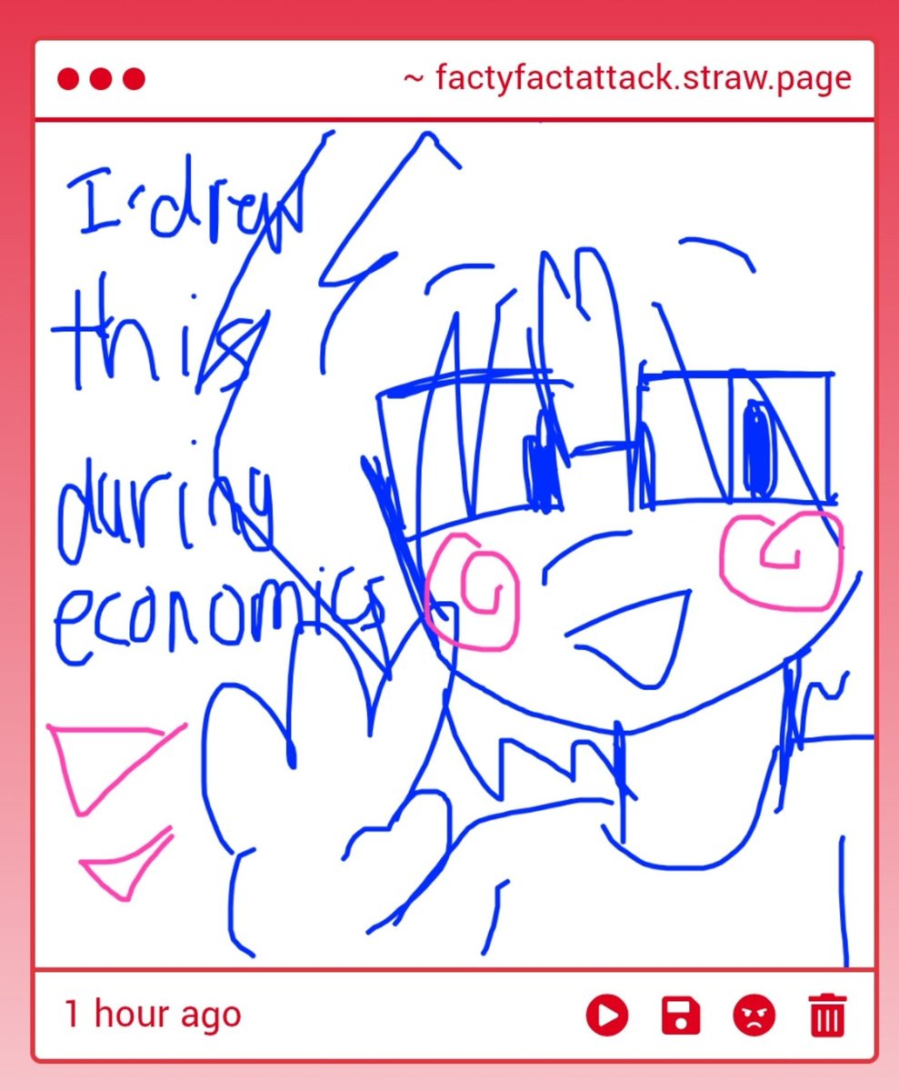FactyfromFAA's tweet photo. Economics is very important! Please pay attention in class ☺ but thank you so much for drawing me!!! I look SO cute! https://t.co/9hPR6VviXu