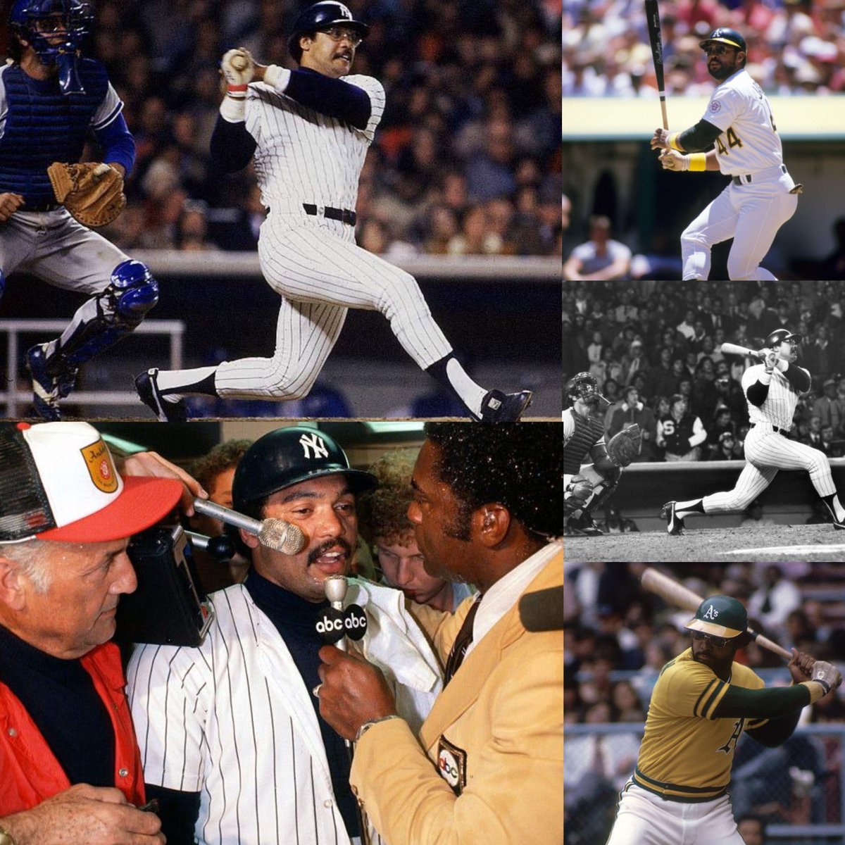 Moe_knoxSe7en77's tweet photo. @baseballinpix What a moment! ⚾🔥 Reggie Jackson truly earned the name “Mr. October.” His power, confidence, and unforgettable postseason moments made him one of baseball’s legends. 500 home runs is an incredible milestone! 👏🏾🏆⚾ #ReggieJackson #MrOctober #MLB #BaseballHistory https://t.co/rJyuoZXW1H