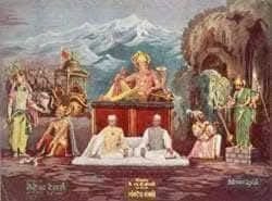 ActForVijay's tweet photo. और ये पूछते हैं नेहरू गांधी कौन थे???
पूछो गणपति बप्पा से...

गणेश उत्सव का प्रारंभ हो चुका है.
 सारे देश में यह त्यौहार हर्षोल्लास से मनाया जाता है.
 हम सभी जानते हैं कि गणेश को अधिपति देवता के रूप में पूजा जाता है तथा सारे कार्यों के शुभारंभ उनकी पूजा द्वारा किया जाता है .

मुंबई में सबसे प्रसिद्ध सार्वजनिक गणेशोत्सव है लालबाग स्थान पर लालबाग का राजा , जो हर  वर्ष सामयिक विषयों पर अपनी झांकियां बनाता है .
माना जाता है कि लालबाग राजा में मन्नत मांगी मन्नत अवश्य पूरी होती है.

यहां पर आप 20 घंटे लोगों को लाइन में लगे देख सकते हैं .
यह अपने सामयिक विषयों पर बनायी गयी झांकियों के लिए बहुत प्रसिद्ध है.

आजादी के पहले 1942 में गांधी जी के भारत छोड़ो आंदोलन के समय गणेश जी से मंत्रणा करते एवं 1947 में भारत की आजादी के बाद नेहरू जी को गणेश जी के रूप में दिखाया गया है जो कि  भारत , जिसे बैलगाड़ी के रूप में दर्शाया है ,उसे चला रहे हैं .

गांधीजी की  हत्या के बाद १९४८ में गणेश जी को गांधी के रूप में दिखाया गया है जो कि कई हाथों से चरखा चला रहे हैं.

१९६४ में देहांत के बाद नेहरु जी को गणेश जी के चरणों में बैठे दिखाया गया  है.जहाँ बगल में श्रीकृष्ण अर्जुन को गीता का उपदेश दे रहे हैं एवं शिवाजी महाराज को तुलजा भवानी तलवार भेंट कर रही हैं.

मिला उत्तर नेहरू औऱ गांधी कौन थे?

#गणपति_बप्पा_मोरया
 #लालबाग_चा_राजा

#VijayShukla