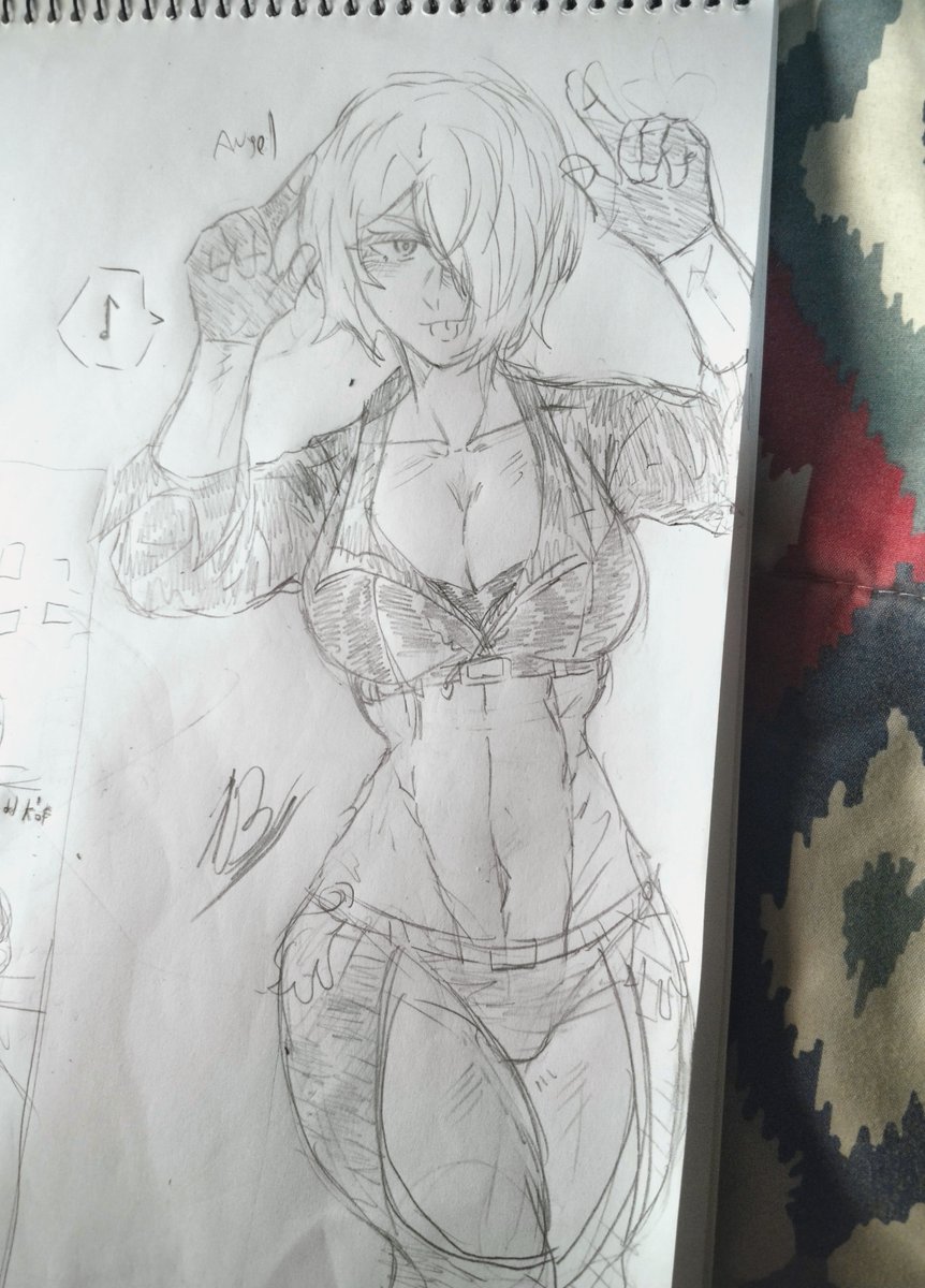 whyppedd's tweet photo. The king of fighter xiv it's fun, angel it's my goat #kof https://t.co/iSBUaBzwU9