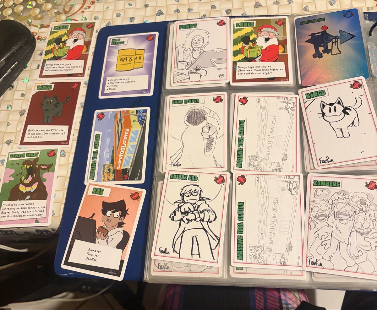 Eddgump's tweet photo. Hello #eddsworld creo trading card peoplr, here are some cards I am trading. https://t.co/ttXB9zwbS0