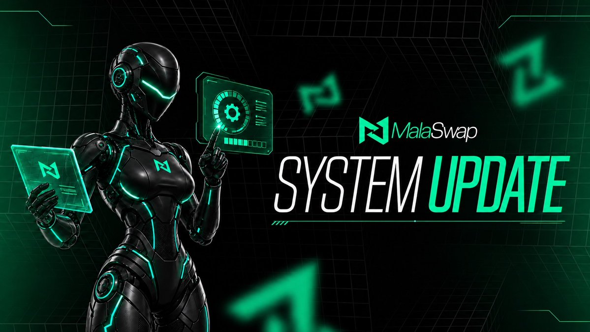 MalachiteonARC's tweet photo. Quick update, 

MalaSwap community 💚

We’re currently deploying a new update, so https://t.co/JJKFgmW9Vr is temporarily offline. The platform should be back online within the next few minutes.

Thank you for your patience, we’ll notify everyone once it’s live again. 🛠️ https://t.co/aS31ulawwT
