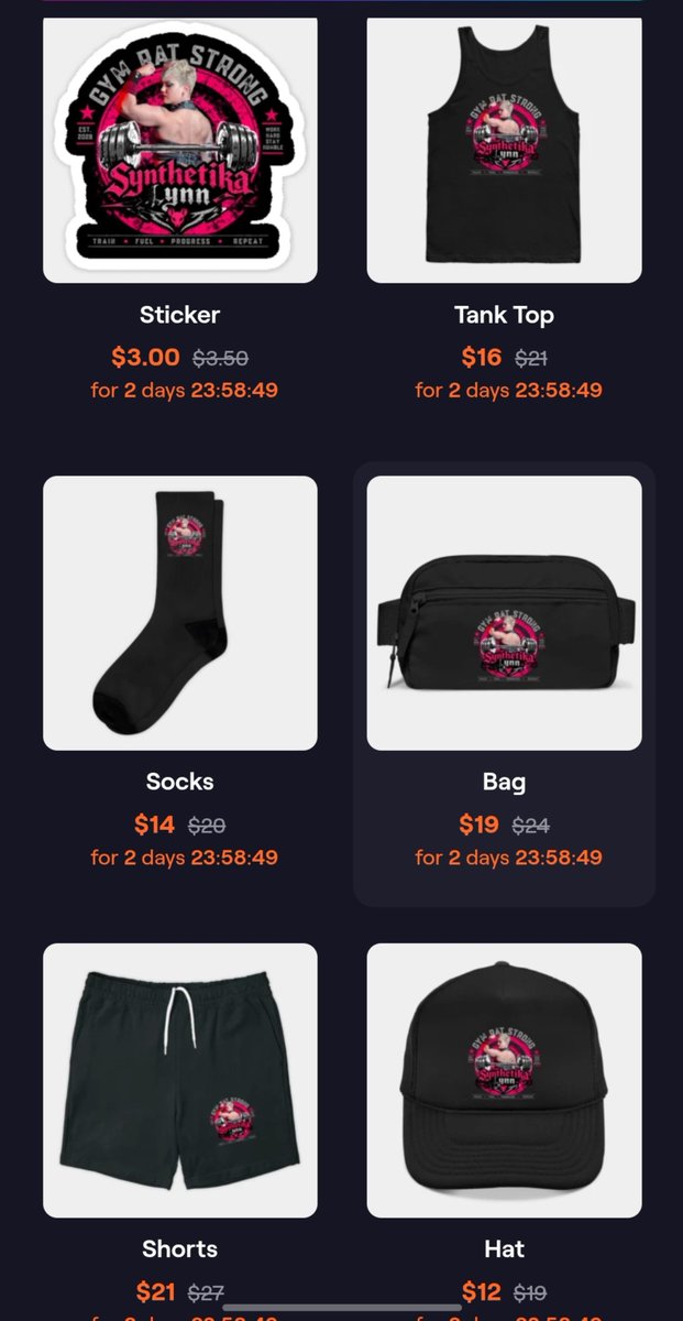 SpeculatingNerd's tweet photo. BRAND NEW @synthetika_lynn
Merch Drop! Over on the @TeePublic Shop!
Get yours today before the sale ends!
#merchandise #tshirts #bags #hats #stickers #pins #mugs #pillows #totebags #magnets AND MORE!!
https://t.co/1t2dWOnGfC
https://t.co/CfcVUzw9EV https://t.co/YavXdrbSSD