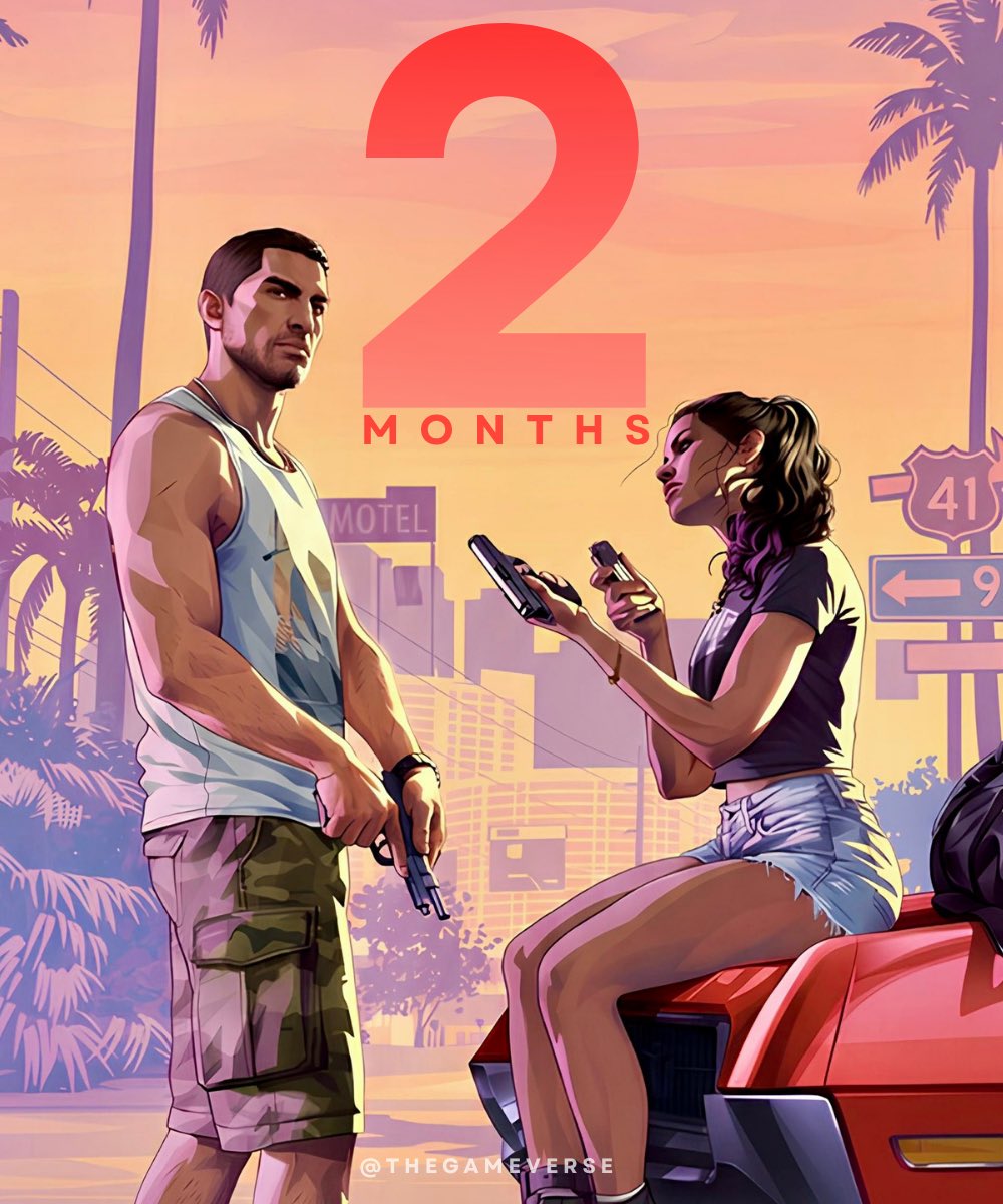 TheGameVerse's tweet photo. Just 2 Months To Go, Baby! https://t.co/zWcClgi1Fu