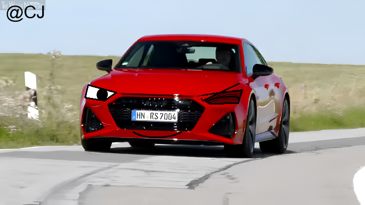 Anonymous18016's tweet photo. Just made an edit of an Audi RS7 with a face slapped on I: \ #cars #audi #audirs7 https://t.co/4twHpQCtUn