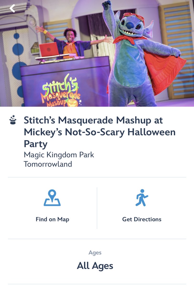 mickeynet034's tweet photo. ミッキーのノット・ソー・スケアリー・ハロウィーンパーティー中、トゥモローランドではスティッチのダンスパーティーが開催♪リロとエンジェルも遊びにきて、盛り上がっていました！
#フロリダディズニーキャラクター
#MNWDW https://t.co/XVssH2G19t