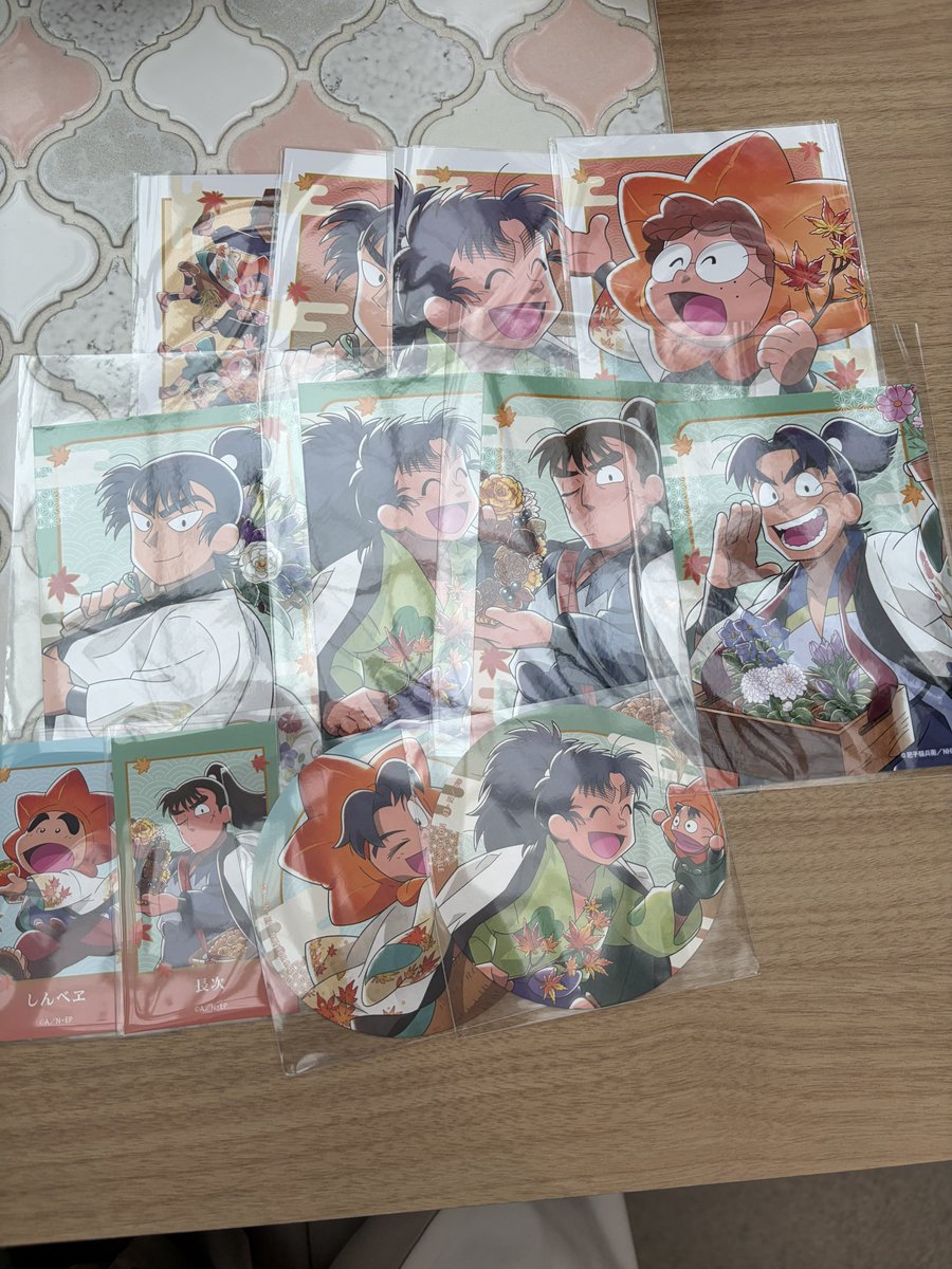 pen_494's tweet photo. 交換/譲渡  忍たま HANA・BIYORI
特典ポストカード、ブロマイド、Ani-Frame、特典コースター、おみくじ

譲：乱太郎、きり丸、しんベヱ、潮江、七松、中在家、食満

求：同種立花仙蔵、定価(特典以外)

本日、園内手渡し優先
譲渡の場合、1年生含む方、纏めての方優先
お気軽にお声掛けください！ https://t.co/58ZVnd7RIC