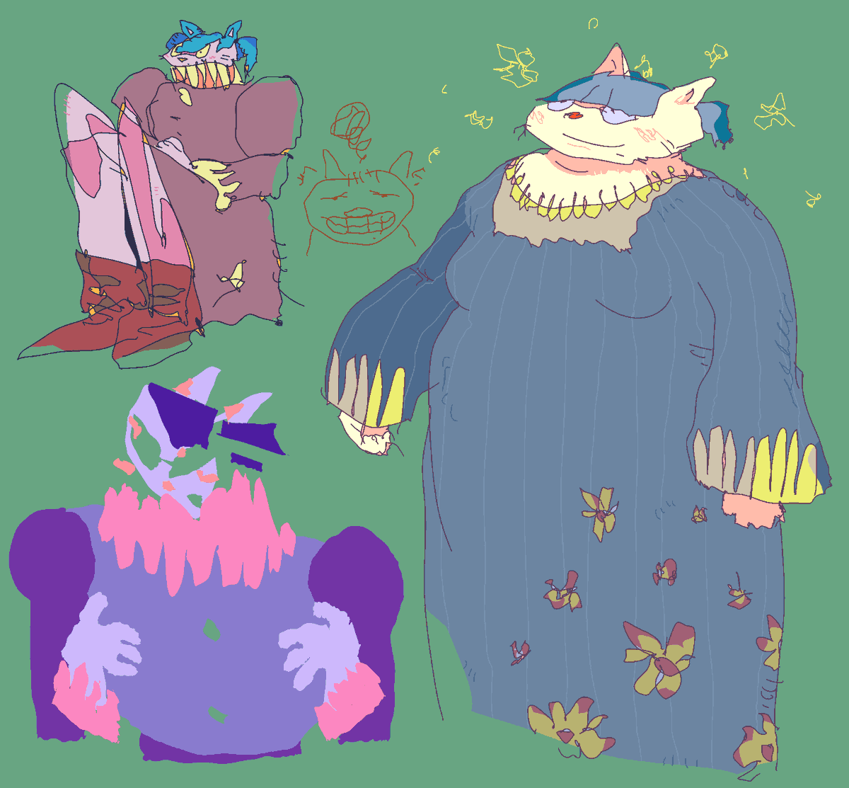LocksSteps's tweet photo. fursona doodles https://t.co/X8lyPgCIxA