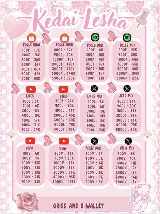 terikga's tweet photo. ready jual followers likes views íg tíktǒk shopéé ínstagràm yóútubé x twitter indonesia indo like views folls foll follower jasa followers beli komen murah upfolls tt wts wtb uplike upfoll murah meriah open jual https://t.co/FNWgty1Htw