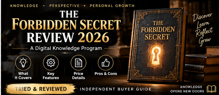 ProductScoutUS's tweet photo. With a name like The Forbidden Secret, I had to find out what was actually behind it. I took a closer look at the program, what you receive, and the details worth checking before buying. #PersonalGrowth
Read more: https://t.co/UnvrydwD58 https://t.co/BQ7knrXPEL