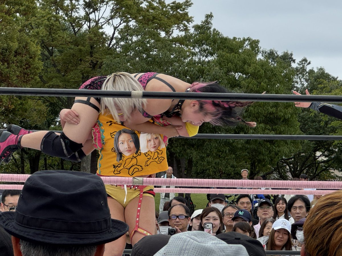shoichiros's tweet photo. 地域のお祭りであろうと全力で闘う仙女。
やっぱりすごい‼️ https://t.co/eQCLN7WFwg