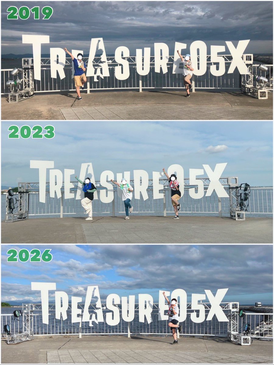 rockb_lily_'s tweet photo. 先週末、ラグーナ最後のトレジャー余韻！
もうこの場所でファイヤーできないの寂しいけど、グドモファンと一緒に見納めできてよかった。ありがとう🔥
#TREASURE05X
#俺たちのトレジャー
#グッドモーニングアメリカ https://t.co/CXbzMVEzUY