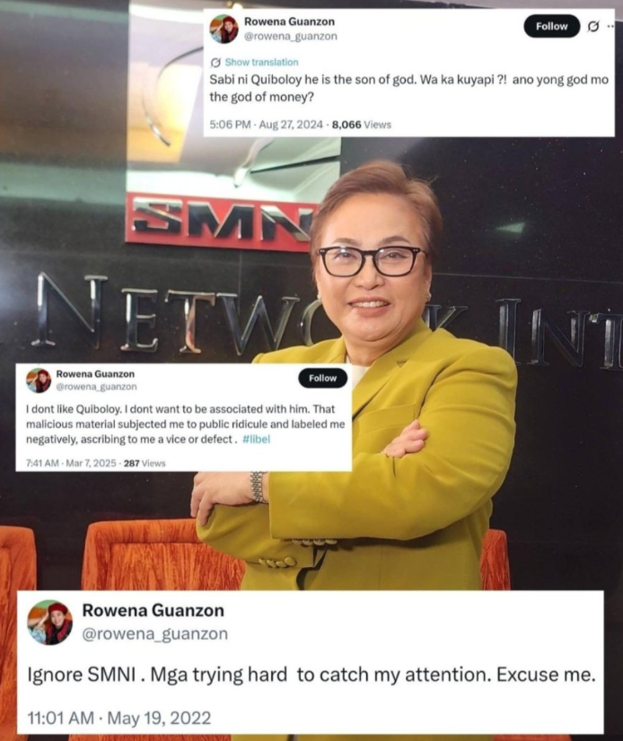 JunSnow07's tweet photo. @smninews Galing mo talaga Atty Guanzon! Patuloy mo lang ibudol yang mga DDS 🤣🤣🤣

Bilib na bilib sila sayo 🤣🤣🤣 https://t.co/qDyCjFvqw5