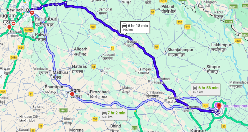 emo_ekambaram's tweet photo. New Delhi to Lucknow - 496KM, travel time ~ 6 hrs

Chennai to Coimbatore - 503KM, travel time ~ 9 hrs

South is more developed than North sir... https://t.co/5TG5L4ts1u