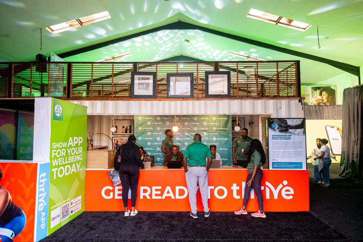 OldMutualUganda's tweet photo. Today is all about wellbeing. 💚

We’re getting ready for the Thrive App Launch Experience. Today is about movement, wellness conversations and a few good vibes along the way.

Follow along. 👀

Download your old mutual thrive app Now: https://t.co/qEoCZMaDVw

📍MoTIV, Bugolobi 

#ThriveAppUg #OldMutualUg