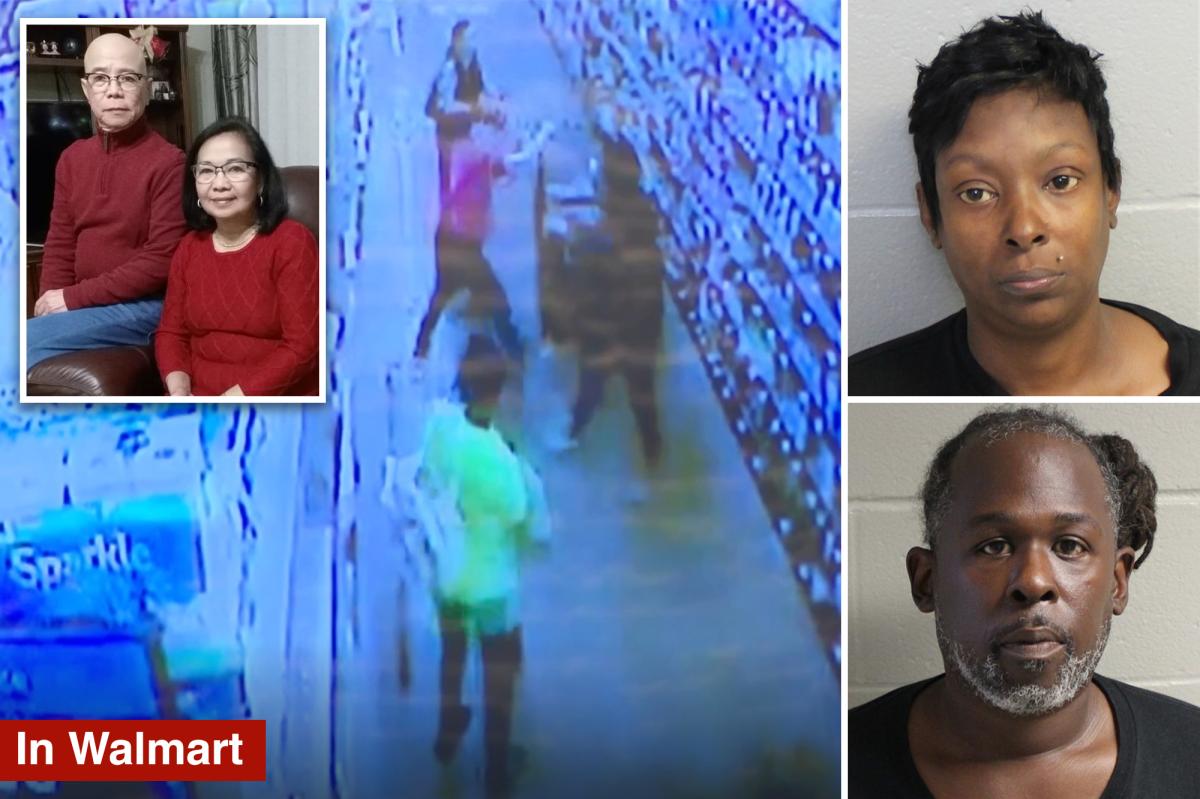 nypost's tweet photo. Walmart customer, 77, beaten to death by parents of teen employee after shopping cart dispute, widow says https://t.co/1WlNlmnxNE https://t.co/41SX45IOqO