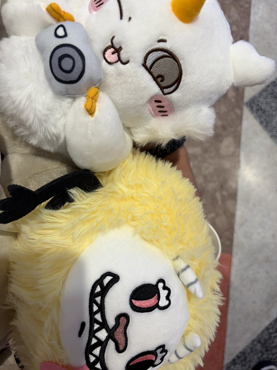 momofuluv's tweet photo. おはようございます！
今朝からガンダして2人お迎えしました( *´꒳`*)
#ちいかわ https://t.co/gd9K3Vshav