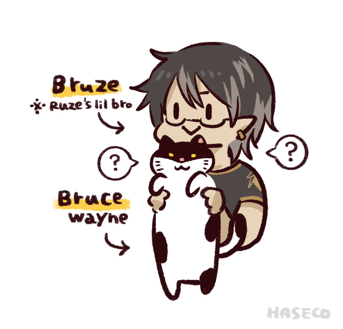 HASECO777's tweet photo. Bruze &amp; Bruce #CrimzonMuze https://t.co/RoUBOz8iON