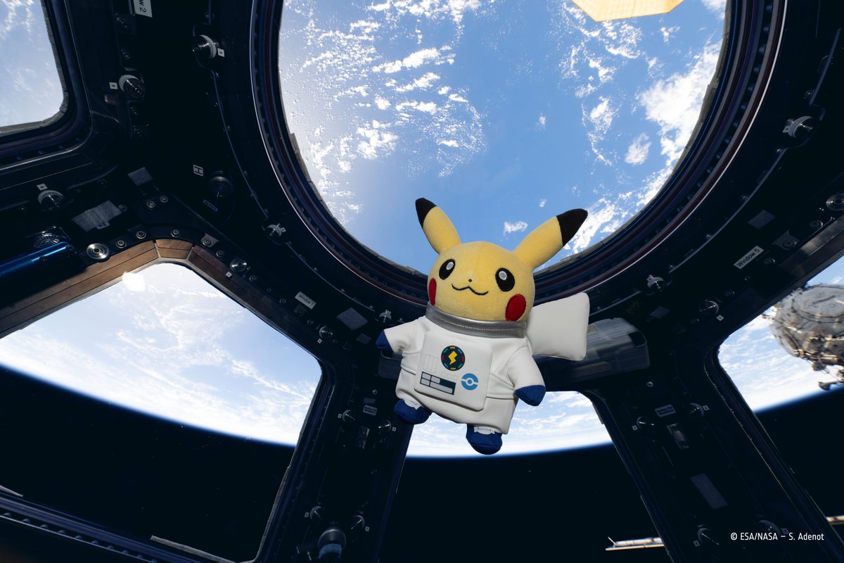 SerebiiNet's tweet photo. Serebii Update: The collaboration between the Europe Space Agency and Pokémon has been announced.

Features museum exhibits, merchandise and a Pokémon GO tie-in event. Runs from early October

Details @ https://t.co/NWlAdn57aQ https://t.co/RPJWk1naMa