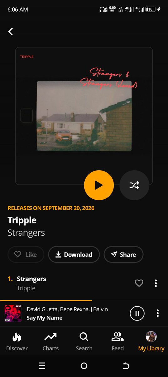 tripple8555's tweet photo. We were once everything to each other… now we’re strangers. 🖤
TRIPPLE — STRANGERS

September 20, 2026.
STRANGERS IS COMING. 🌧️🖤 https://t.co/0VQJklsrjR