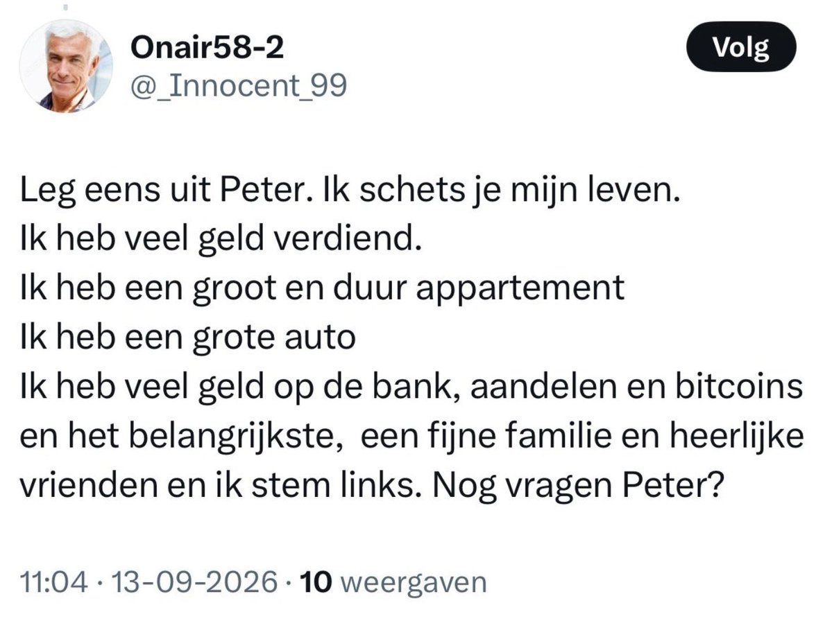 Sandervandam2's tweet photo. Eigenlijk niet nee. Dit vat de arrogantie van de gemiddelde PRO-stemmer wel zo'n beetje samen. https://t.co/mpvnEgH9s8