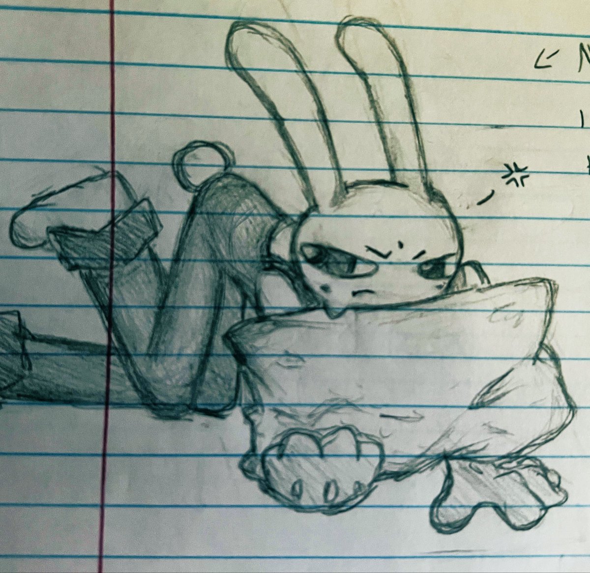 Spiff_Online's tweet photo. This took me 12 hours and is lowk a failure, nothing was turning out how I wanted so I decided to just finish it even if I didn’t like it. Also here’s a Jax doodle. https://t.co/v2ooTfOqp6
