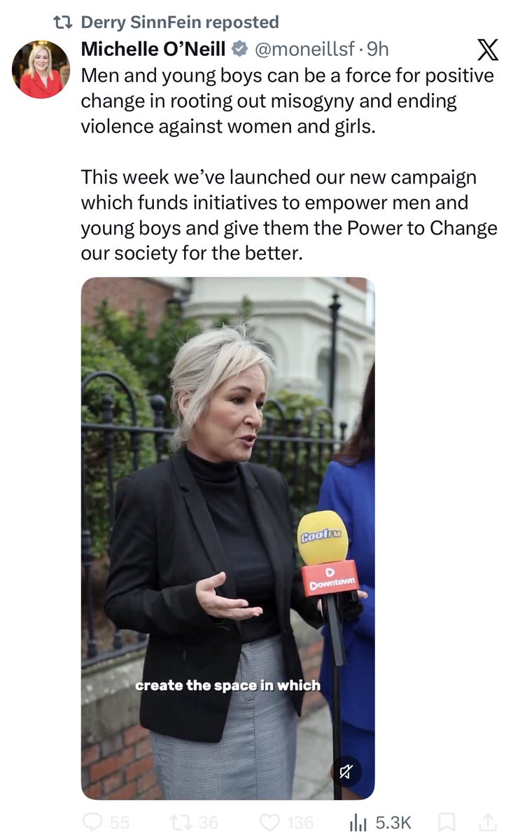 purdypols's tweet photo. The Sinn Fein FM forgets  that aborting baby girls in womb before they become women is violence !  Boys too. If she wants to root out violence she should  start with ending the obscene war on unwanted children. 70,000 pre-born babies have killed &amp; disappeared in Ireland https://t.co/B06omYL4P2