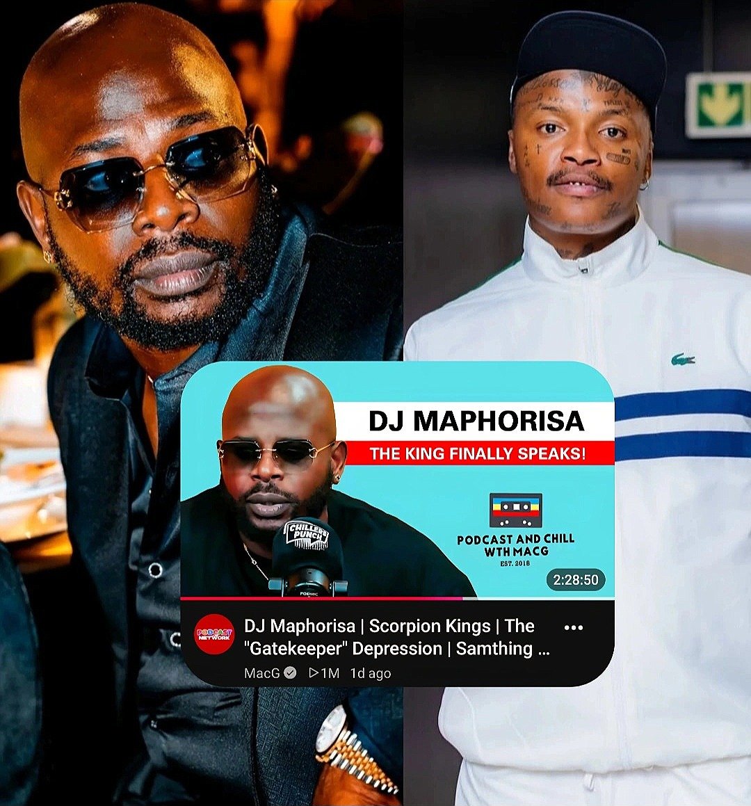 sahiphop_piano's tweet photo. DJ Maphorisa has broken Shebeshxt’s record on Podcast and Chill, becoming the fastest guest to reach 1 million views, doing so in just 32 hours 🙌🏿

The record was previously held by Shebeshxt, whose interview reached 1 million views in 48 hours (2 days) https://t.co/jtc9aj5Nn7