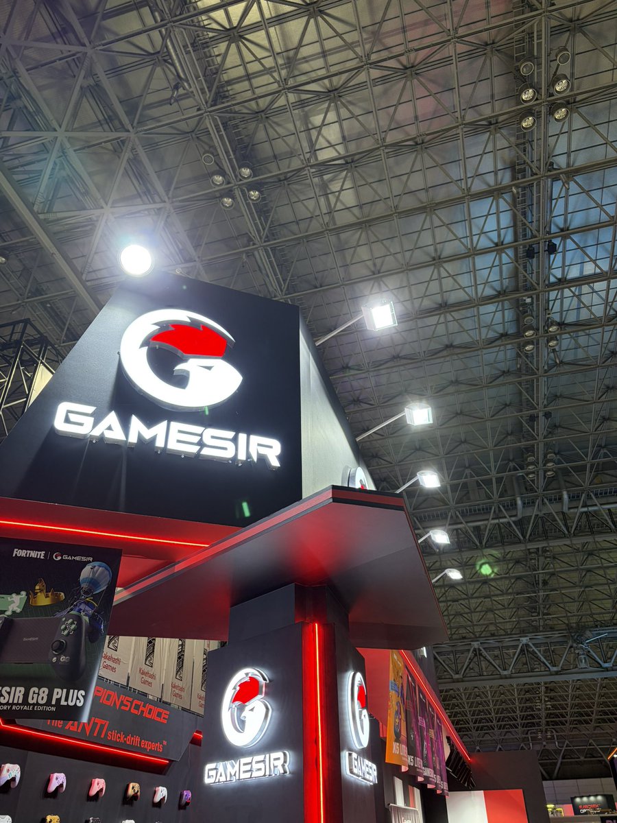 makkuR4's tweet photo. #GameSir #TGS2026 https://t.co/OsQCBRfFOv