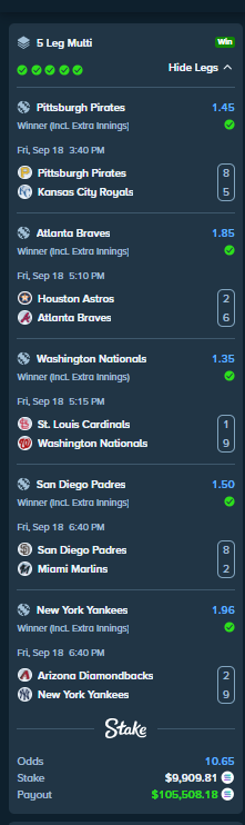 DracoGambles's tweet photo. I am the sports betting king, no one else does it like me. There are levels to this. I just hit for $100,000 on one single parlay. With that being said, if this post hits 50 likes, I will be giving away $100 to a couple lucky winners. https://t.co/KASS30igPO