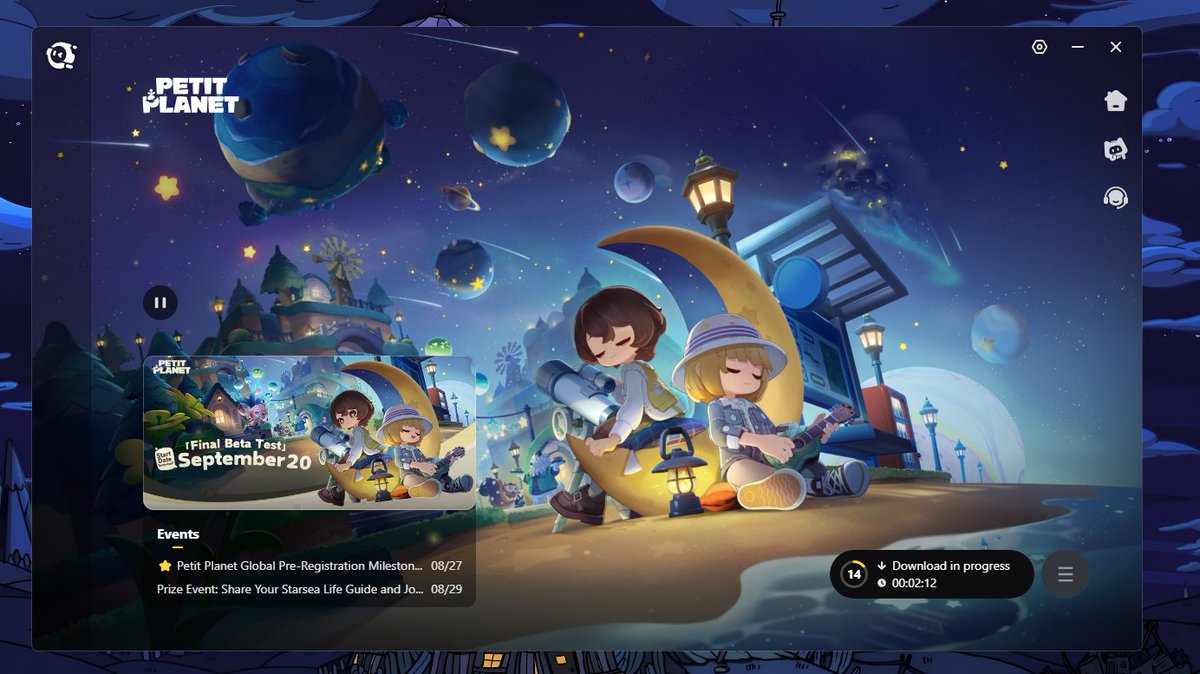 silvermistyy_'s tweet photo. guess who got into petit planet beta! #petitplanet #hoyotwt https://t.co/8LMKK6OLL6