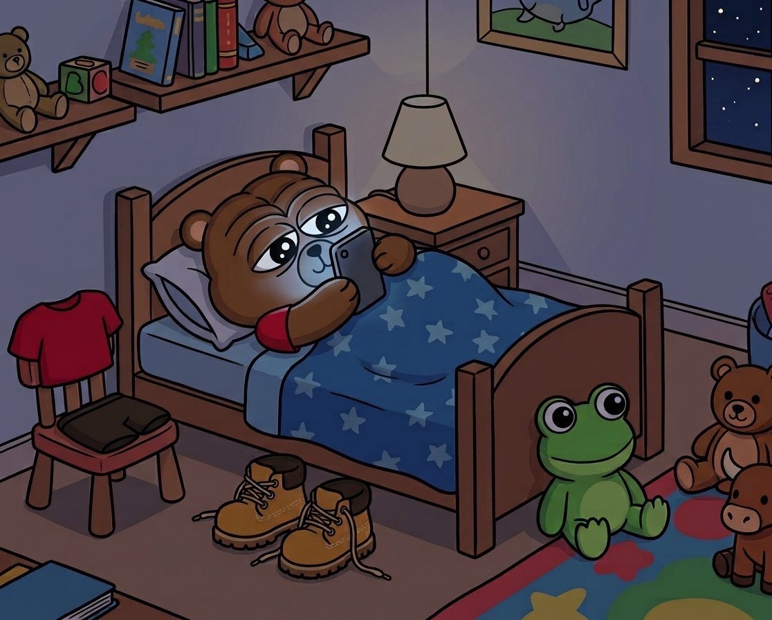 CryBaby_229's tweet photo. @smol_grr Comfy. $GRR 🐻🌙 https://t.co/eLGvh9ypKZ