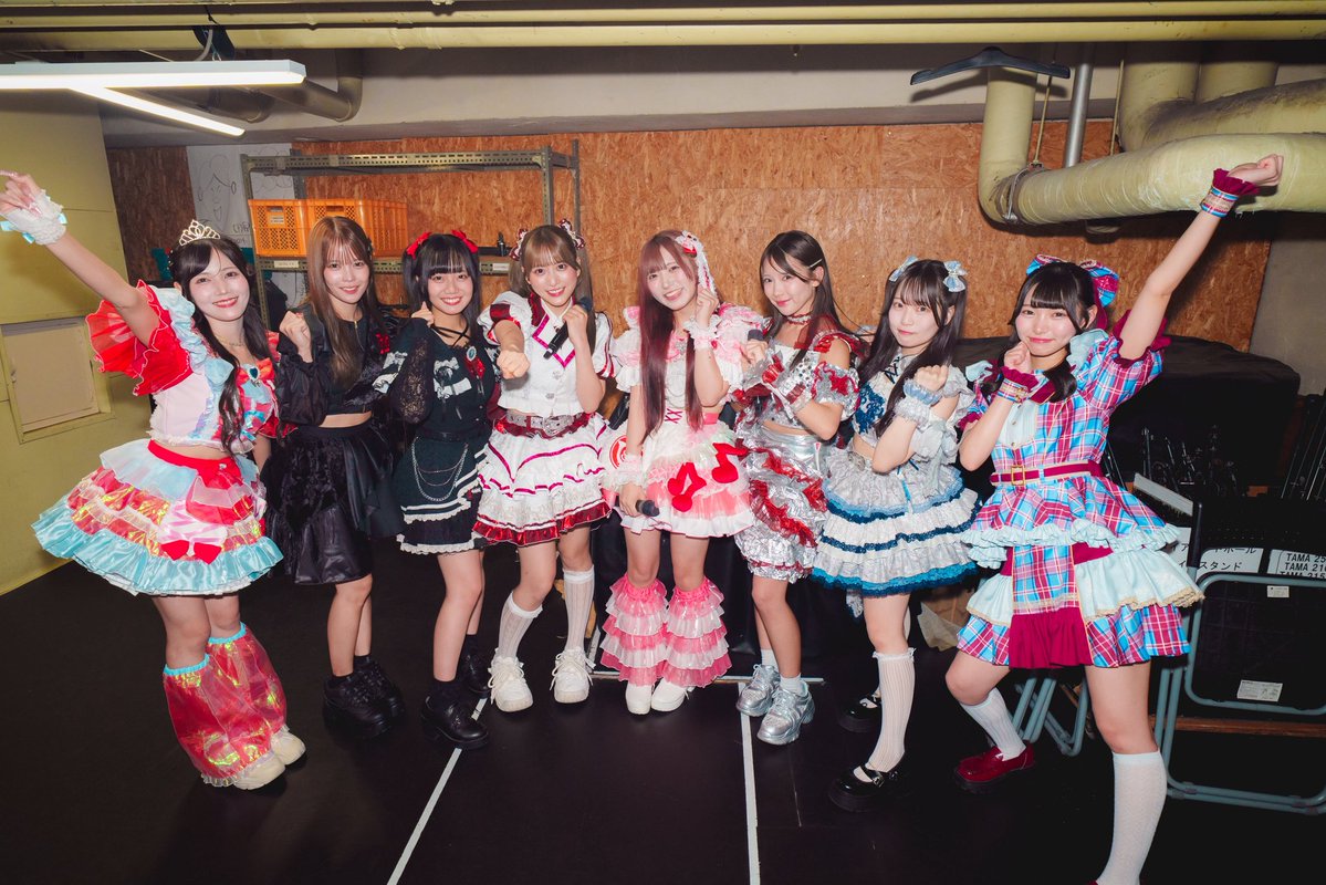 Freo_Production's tweet photo. 9/19(土) #フレオ祭
@ DIAMOND HALL

＼✨即出しライブ写真📷／

《SPコラボ！》
ラブアグレッション『お願いランチャー』

堀川すず(@suzu_nmks )
藤木愛(@mana_encore )
浅尾桃香(@momoka_wgln )
白鳥優菜(@shiratoriyuuna )
神谷美玲(@tysn_mirei )
吉岡莉菜(@aerolipop_rina )
織山あず(@Azu_YAKiN 
音羽苺(@ichigo_mirafan )

#そうだフレオ推そう