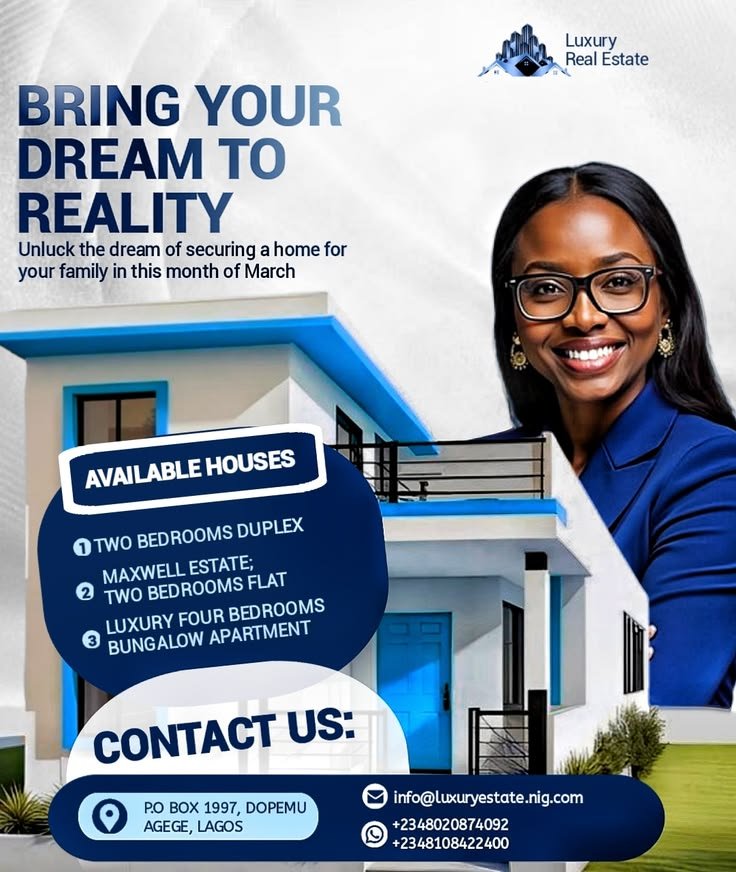Donchris_314's tweet photo. I refined this real estate flyer
The initial design felt crowded and lacked clear visual hierarchy. I simplified the layout, strengthened the visual flow, and organized the property options for a cleaner, more engaging experience.
#10daysredesignchallenge https://t.co/lILKTa5VPE