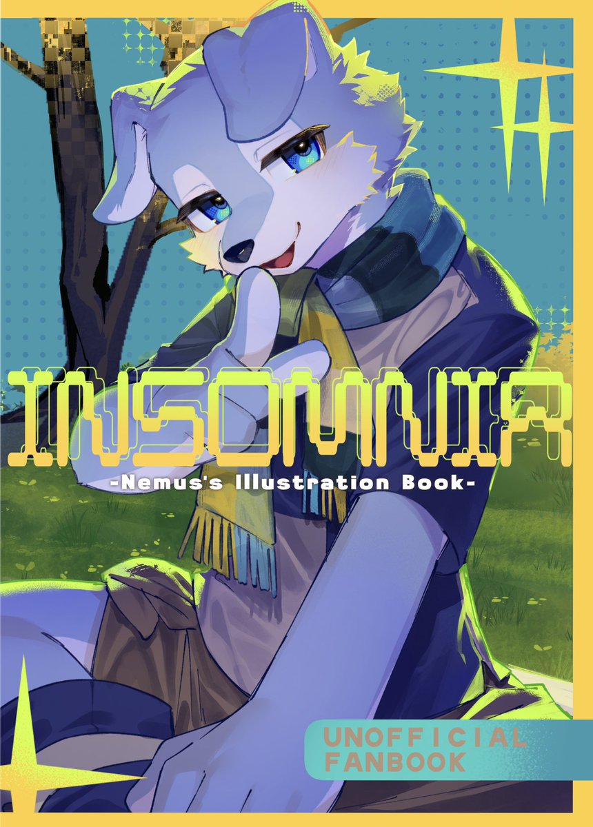 shima23k's tweet photo. 📢 新刊告知 📢
 #けもケット17 にて
新刊『 INSOMNIA 』を委託頒布します。

ネムスくんオンリーのプチイラストアンソロジーです🧣
今回は6名のゲストに参加していただきました🥳
よろしくお願いいたします！

K-33 湿度F 
A5 | 16P | 全年齢 | フルカラー | 1000円 https://t.co/cnWI2bjFkz
