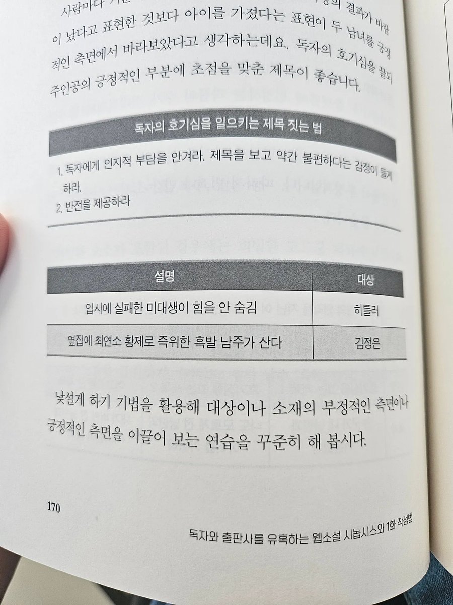 bighwanjang1's tweet photo. 이정도는 할줄 알아야 웹소설을 쓰는구나 https://t.co/EpFugVpwHj