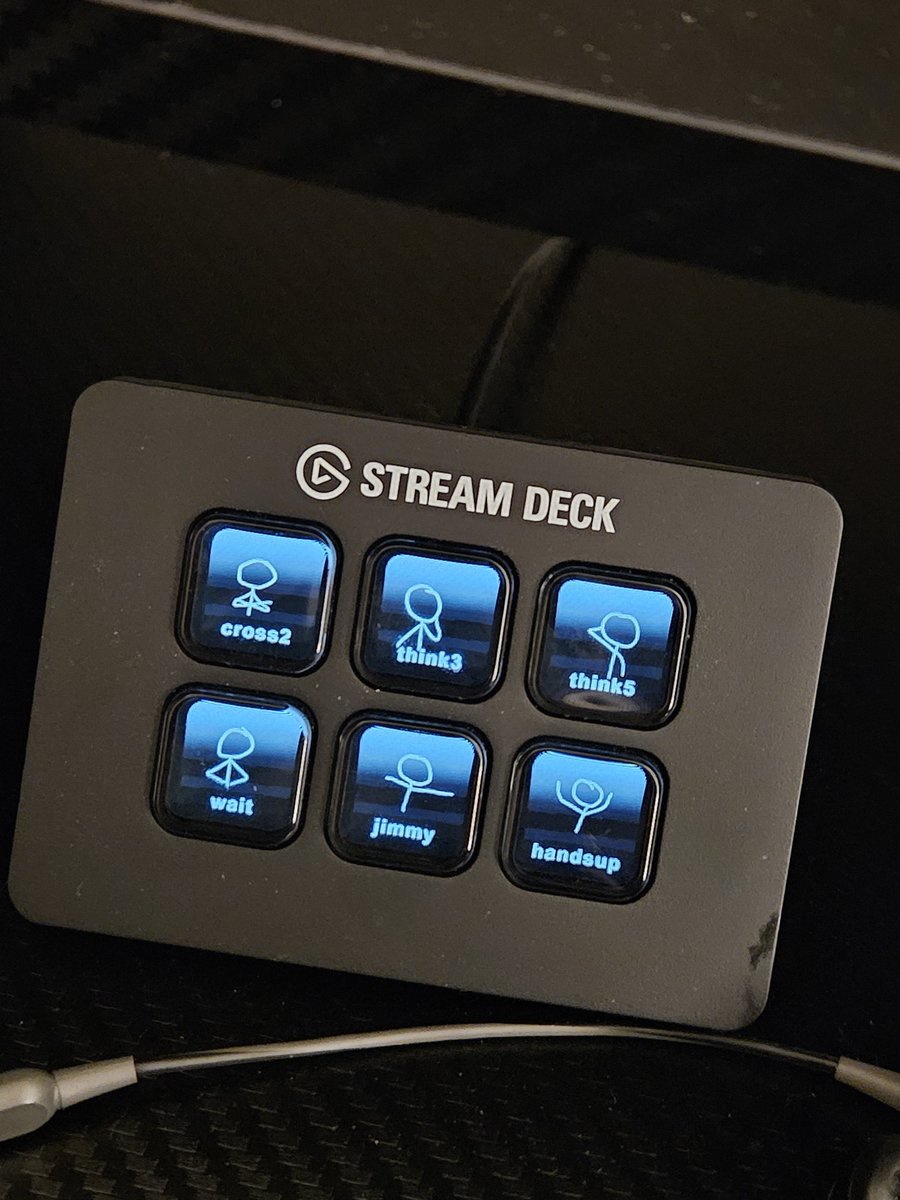sanpaku_ttv's tweet photo. no one asked but the way i do emotes quickly in nopixel &amp; district V is by hotkeying the most common ones on my stream deck with these incredibly high quality handmade icons for quick reference https://t.co/4neP1Fqh74