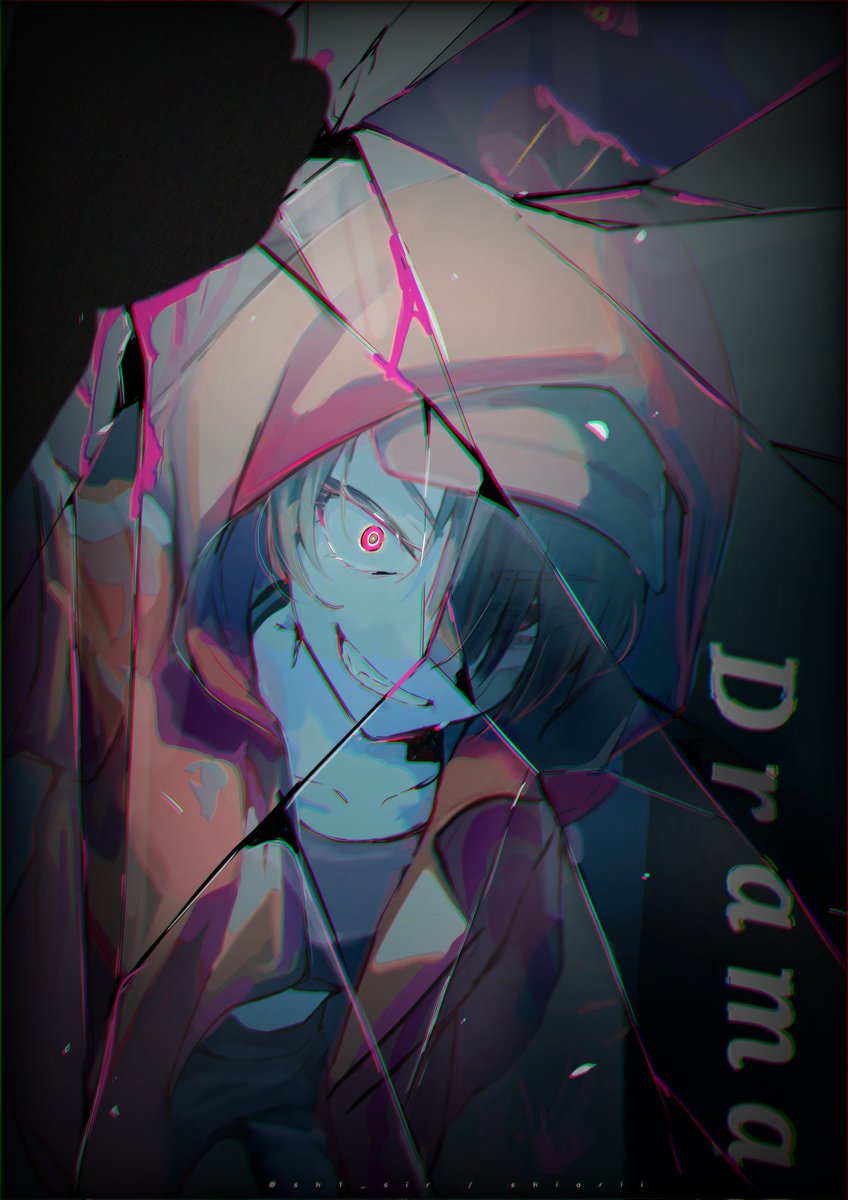 sh1_sir's tweet photo. 「次はお前の番だ　裁きは終わらないぞ」

#10_m #milgram_fa
#ミルグラムファンアート https://t.co/c6OIFonNpW