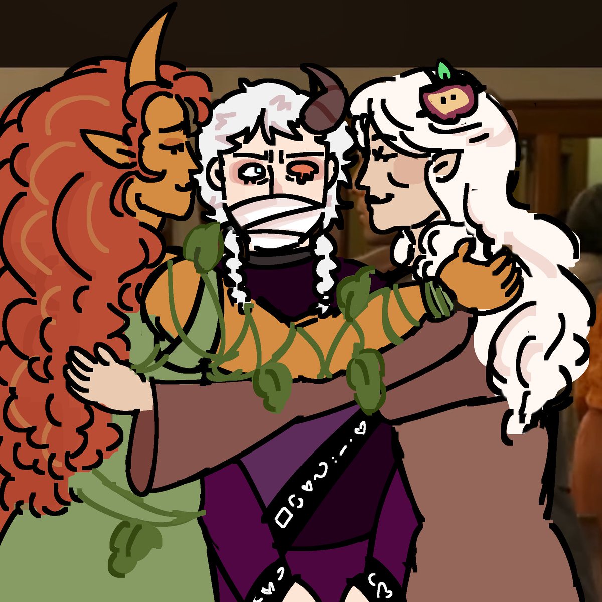 dollarrfrog's tweet photo. my dnd party if they were always sunnymaxxing https://t.co/gya7vESouS