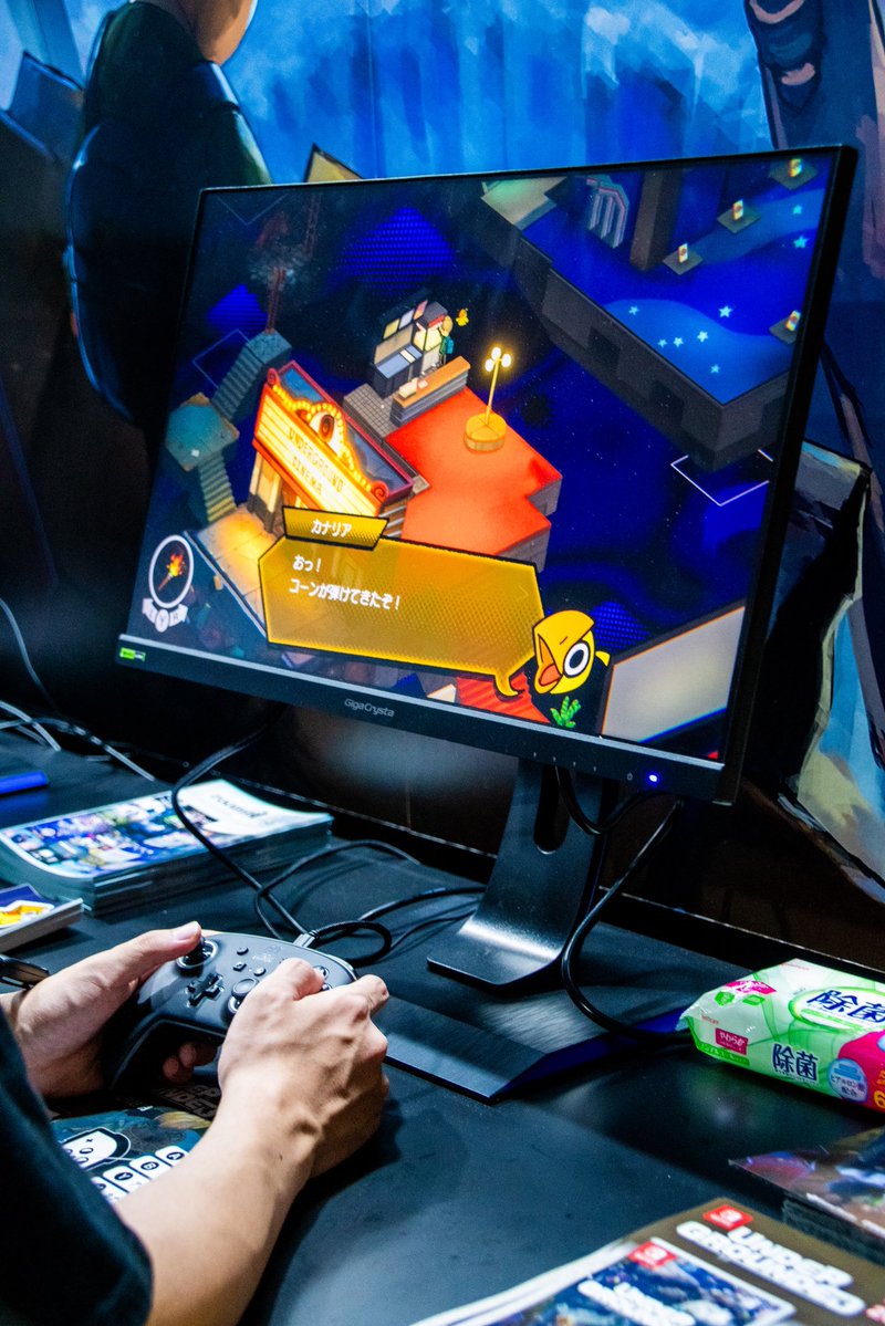 undergrounded85's tweet photo. 『UNDERGROUNDED』のブースではゲーム内に登場する色んな時代のマップの全貌が掲載されています🗺️
各エリアの解説コメントも付いてますのでぜひ見に来てください🏃♂️💨
【Hall 6 06-N04】ハピネットブースで体験可能です!🎮
(今比較的すぐにご案内できます!)
#room6 #TGS2026 #UNDERGROUNDED https://t.co/OYh8NvQguL