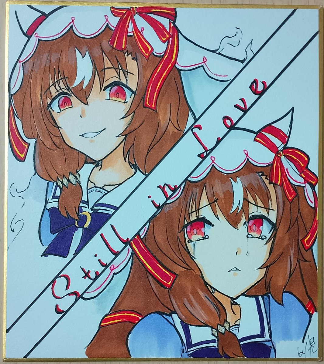 asahikiraayana's tweet photo. I am still waiting for my lover…

#umamusume
#スティルインラブ
#アナログ https://t.co/Uf69WYPV6B