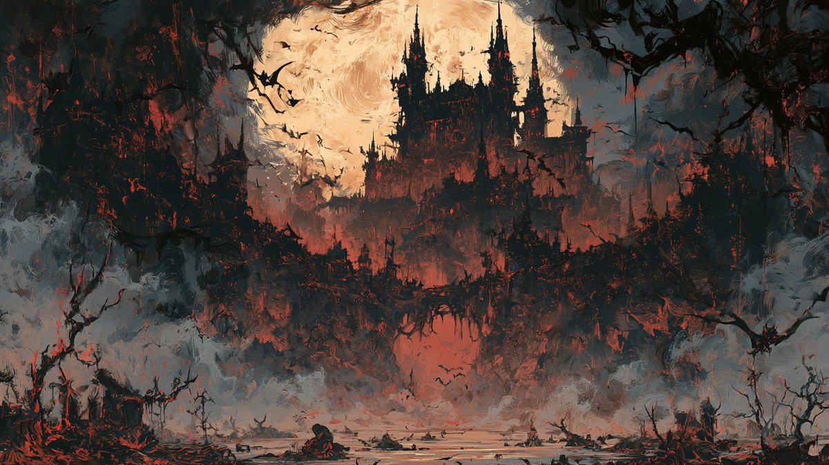 EnTrpg93077's tweet photo. 【Location: The Umbral Haze】
    An uncharted realm veiled in thick black fog. Whispers claim that those who   wander within find their sense of time warping completely out of control.
    #TTRPG #TTRPGCommunity #IndieTTRPG #DarkFantasy https://t.co/JXV0EpofcI