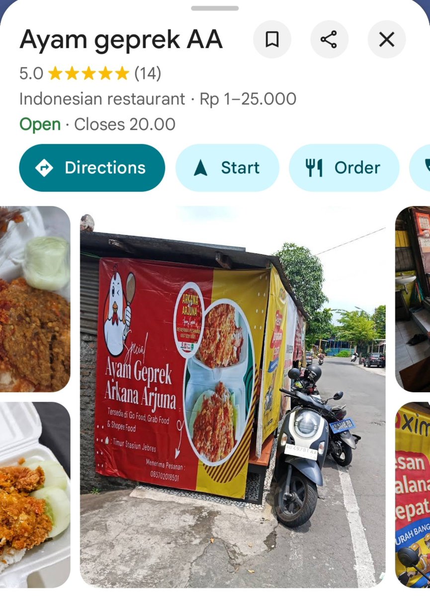 reiyashaw's tweet photo. juna bukan pengangguran kok, dia punya warung ayam geprek https://t.co/k00A4y0tO5