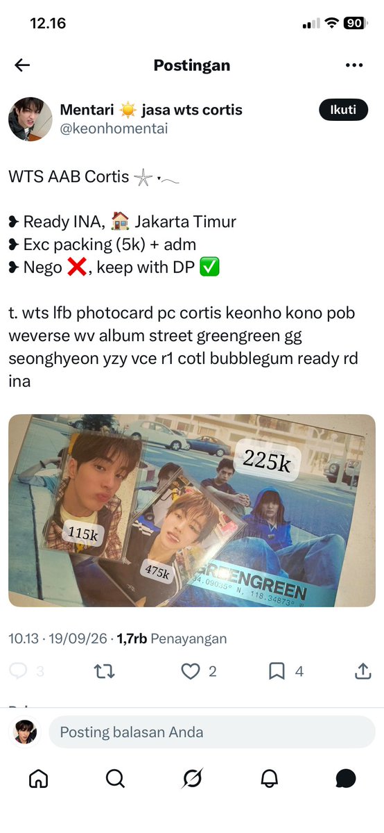 seongnyon's tweet photo. ❌SCAMMER ALERT❌📢

help rt! hati-hati guys dia scammer post wts an aab cortisnya di komun + pake jasa wts juga, aku sendiri abis kena 225,000

spay: 0895342110409 
dana: 087751823520 

 https://t.co/FtfMk1VqV8 https://t.co/Qsnq5HlmSv