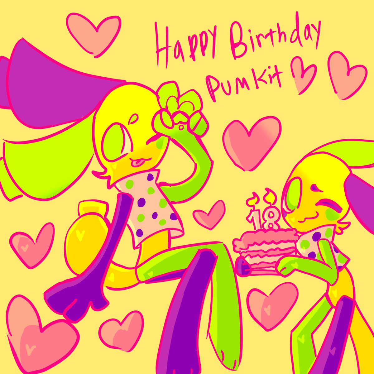 YourLocalBoxten's tweet photo. HAPPY BIRTHDAY @Pumkit_ I hope you have a good birthday ^^ Looey because I know you love him https://t.co/cFNYdEAAjQ