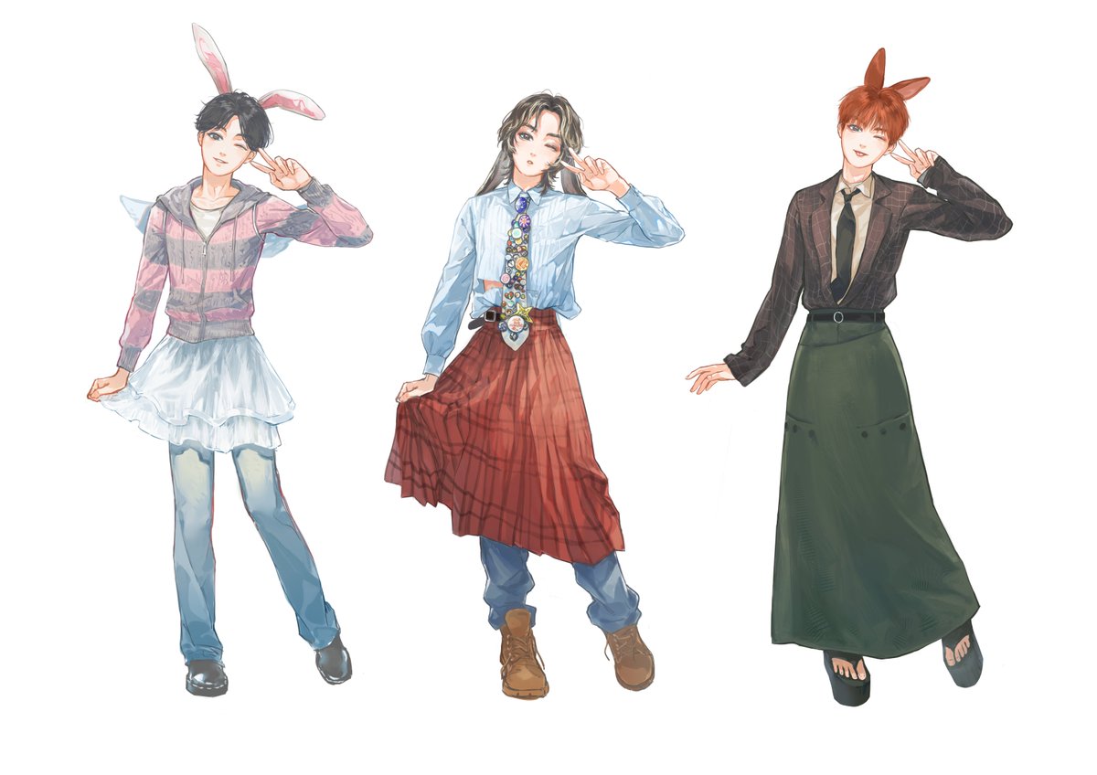 qk_1109bir's tweet photo. #fanart
#SUHO
🐰🐰穿裙子的兔…… https://t.co/NwOjuG4ipH