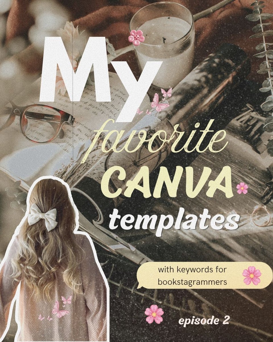 allisonwrightln's tweet photo. Episode 2: More of my favorite Canva templates for Bookstagrammers. These are perfect for making your posts look cute and polished without designing from scratch. I save my favorite templates and elements in one folder for easy inspiration. What https://t.co/B3SoMf3NH0